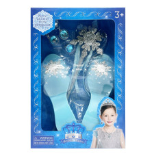 Набор аксессуаров для девочек QS00025D1(Blue) голубой, туфли в комплекте