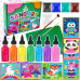 Детский набор для творчества Картина из песка Sand Art 6 в 1 КР-003 песок в бутылках