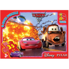 Пазли ТМ "G-Toys" із серії "Тачки", 35 ел., GP-Z10204