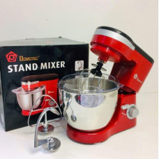 Миксер-тестомес планетарный Domotec MS-1368 на 6 скоростей 3 насадки чаша 4 л 1500W Миксер-тестомес планетарный Domotec MS-1368 на 6 скоростей 3 насадки чаша 4 л 1500W