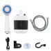 Душ портативный, кемпинговый с помпой на аккумуляторе USB Travel shower 2200 mAh