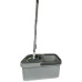 Швабра с автоматическим отжимом и ведром 10л+ 2 насадки Серый Швабра с автоматическим отжимом и ведром 10л+ 2 насадки Серый