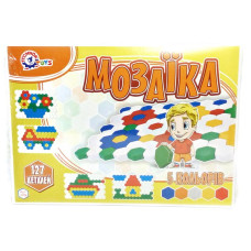 Мозаика для малышей, 127 деталей, Техно 0908