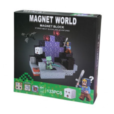 Конструктор магнітний MAGNET WORLD 140дет., S001-5