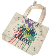 Шопер "SMILE MORE" БЕЖЕВИЙ 44х35х10см, 9125