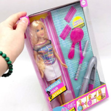 Кукла DEFA 30 см, с набором стилиста