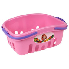 Корзинка с ручками "Технок" (розовая)