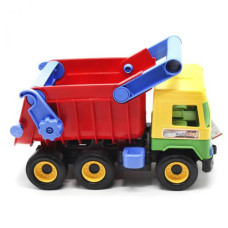 Самосвал "Middle truck", красный