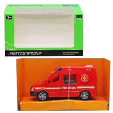 Машина инерционная "Пожарная" из серии Автопром (красная) Машина инерционная "Пожарная" из серии Автопром (красная)
