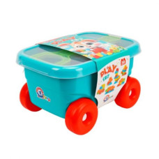 Іграшка "Конструктор у візку ТехноК" Іграшка "Конструктор у візку ТехноК"