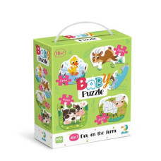 Пазл 4в1 "Baby puzzle. День на ферме" Пазл 4в1 "Baby puzzle. День на ферме"