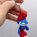 Брелок (3d печать) "SMURF Papa \ Смурф", 7.5 см