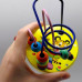 Пальчиковий лабіринт WToys, деревʼяний, в коробці (ЖОВТИЙ)