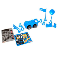 Игрушка-конструктор "Автоклуб", 31 деталь (синий)