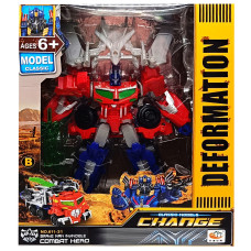 Детский Трансформер-машинка Optimus Prime 611-31(Red)