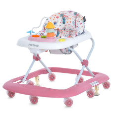 Детские Ходунки Pyramid ME 1217 Pink, музыка, свет Детские Ходунки Pyramid ME 1217 Pink, музыка, свет