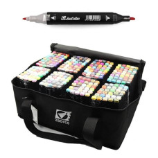 Набор скетч-маркеров двусторонних ST40665 в наборе 280 штук