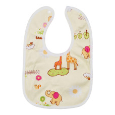 Детский тканевый слюнявчик MGZ-0600-26 на кнопке