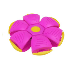 Детская игрушка Мяч-трансформер 87008H-3(Pink) 16 см, со светом