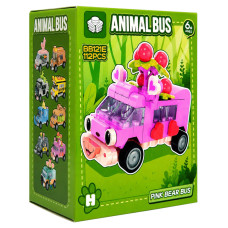 Детский конструктор Pink Bear Bus BB121E-H серии Детский конструктор Pink Bear Bus BB121E-H серии