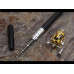 Удочка складная с катушкой и леской, телескопическая, Fishing rod in pen case, блесной, удочка ручка Удочка складная с катушкой и леской, телескопическая, Fishing rod in pen case, блесной, удочка ручка