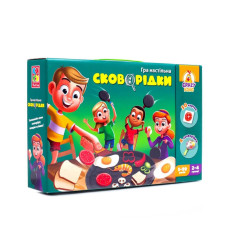 Настольная игра на скорость Сковородки VT2309-01 на укр. языке Настольная игра на скорость Сковородки VT2309-01 на укр. языке
