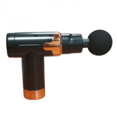 Массажер Аккумуляторный для тела мышечный портативный ручной 4 насадки Fascial Gun JY-760 Черный Массажер Аккумуляторный для тела мышечный портативный ручной 4 насадки Fascial Gun JY-760 Черный