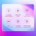 Многофункциональная настольная лампа с беспроводной зарядкой G3 mini