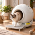 Умный самоочищающийся кошачий лоток TOICAT-8900 78 л+7 л / Умный автоматический лоток для кошек с приложением WiFi, Bluetooth