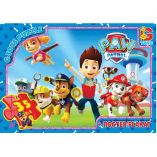 Пазлы из серии "Paw Patrol", 35 элементов, GP-PW0812 Пазлы из серии "Paw Patrol", 35 элементов, GP-PW0812