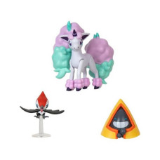 Набор игровых фигурок Pokemon - Снорант, Пикипек, Понита аниме