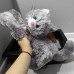 Игрушка мягкая "Кот Кис" 30 см (Серый)