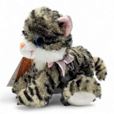 М'яка іграшка "Котик Мяу" 19 см (Рябенький)