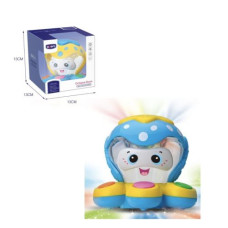 Игрушка Музыкальный осьминог (сине-желтый)