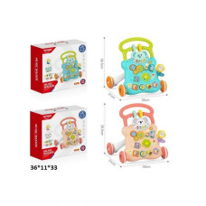 Каталка "Music Walker" Первые шаги (БИРЮЗОВАЯ)