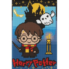 Алмазна мозаїка без підрамника - Harry Potter: Таємниці темного замку ©Warner Bros 20х30см