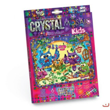 Набор для креативного творчества "CRYSTAL MOSAIC KIDS", "Совушки" Набор для креативного творчества "CRYSTAL MOSAIC KIDS", "Совушки"