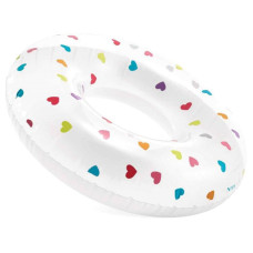 Детский надувной круг Сердце 59259-3 размер 81 см