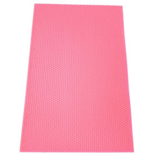 Вощина для производства свечей #4-рожевий 410 х 260 мм Вощина для производства свечей #4-рожевий 410 х 260 мм