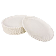 Одноразовые бумажные тарелки 04844Т16 D-16,5 см 100 шт