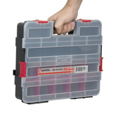 Пластиковый органайзер для инструментов 14,5” 375*280*67 мм INTERTOOL BX-4021 Пластиковый органайзер для инструментов 14,5” 375*280*67 мм INTERTOOL BX-4021
