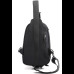 Мужская сумка через плачо нагрудная Baellery cross body bag сумка JXA1808 37*18 см Чёрная