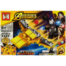Конструктор Avengers Железный человек MG632 (Железный человек 8)