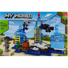 Конструктор Minecraft "Війна павуків"318 дет., 85002