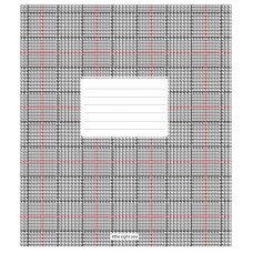 Тетрадь ученическая «Houndstooth print» 024-3387K-3 в клеточку, 24 листа