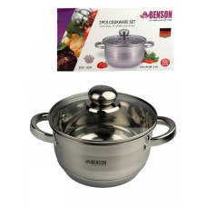 Кастрюля Benson, 2,5 л, BN-218 Кастрюля Benson, 2,5 л, BN-218