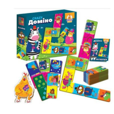 Настольная игра "Crazy KoKo: Домино Зверята" (укр) Настольная игра "Crazy KoKo: Домино Зверята" (укр)