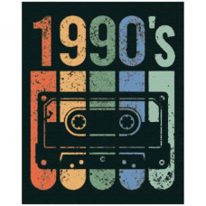 Картина по номерам "1990's"