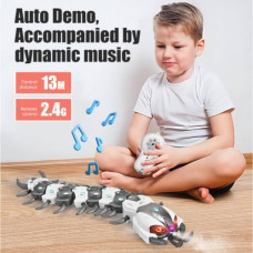 Многоножка на радиоуправлении, свет, звук, мелодии, парогенератор