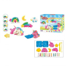 Тесто для лепки 12 цветов, 7 форм, инструменты, в коробке Тесто для лепки 12 цветов, 7 форм, инструменты, в коробке